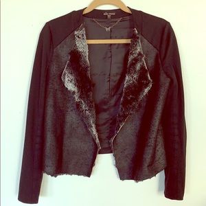Ella Moss Fur Lightweight Jacket Size S